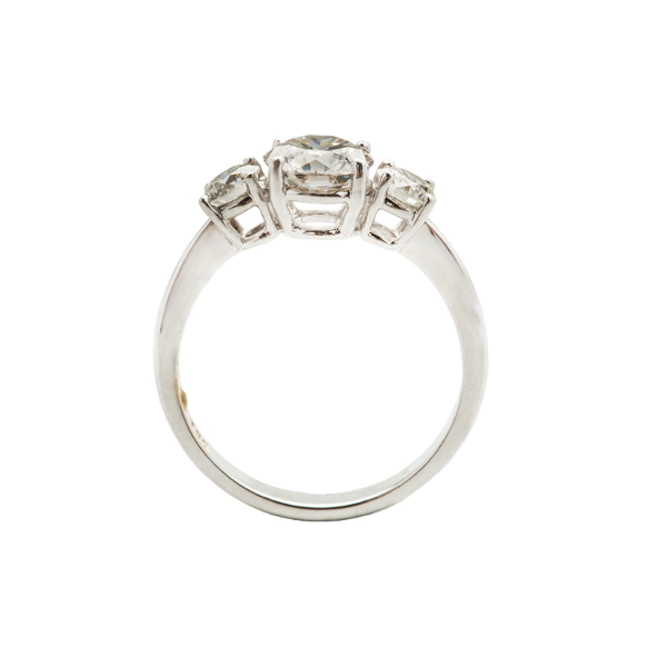 TRINITY DIAMOND ENGAGEMENT RING