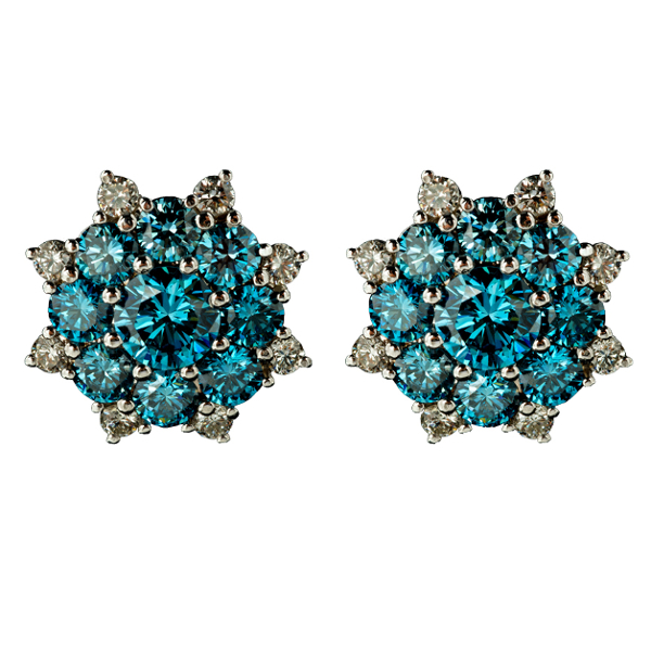 BLUE DIAMOND ROSITA EARRINGS