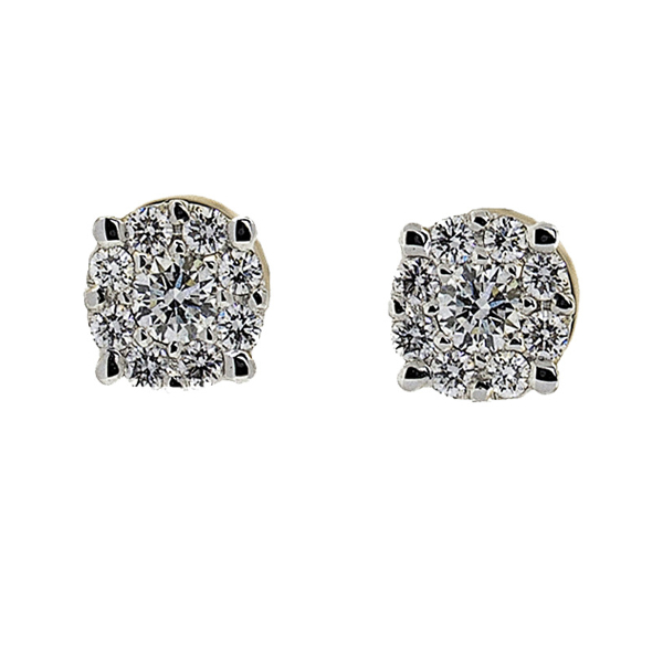 ART DECO STUD EARRINGS